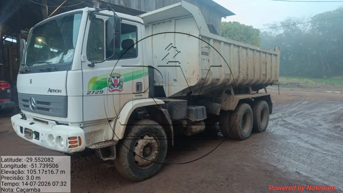 LOTE 002 - M.BENZ/ATRON 2729 K 6X4, 2014/2014