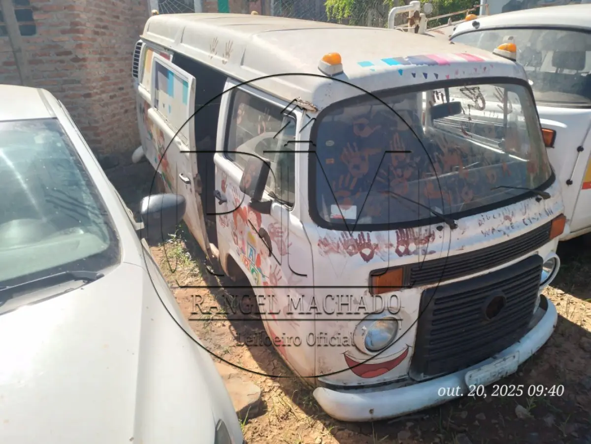 LOTE 009 - VW/KOMBI ESCOLAR, ano/modelo: 2008/2009